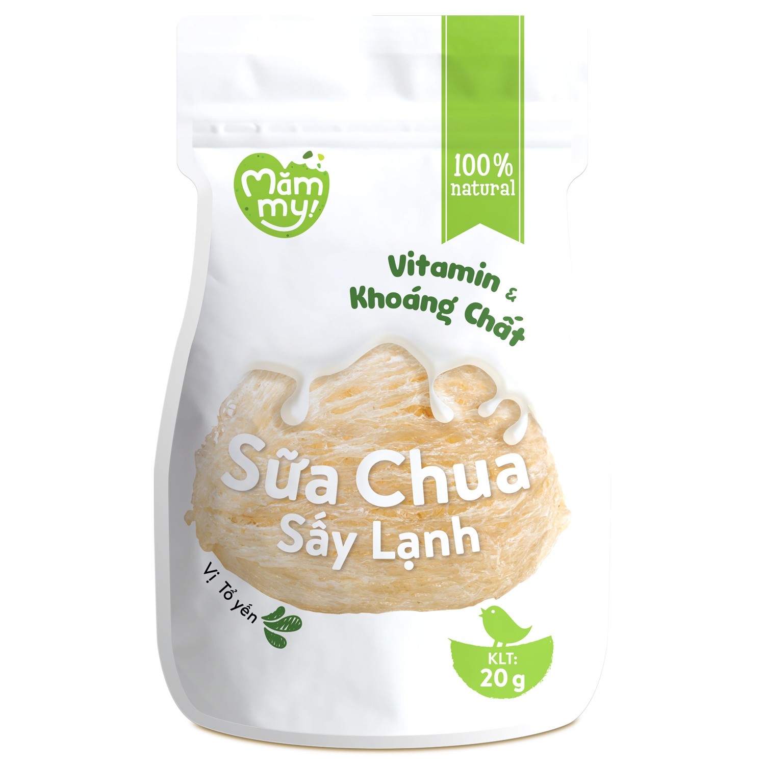 Sữa chua sấy vị tổ yến Mămmy