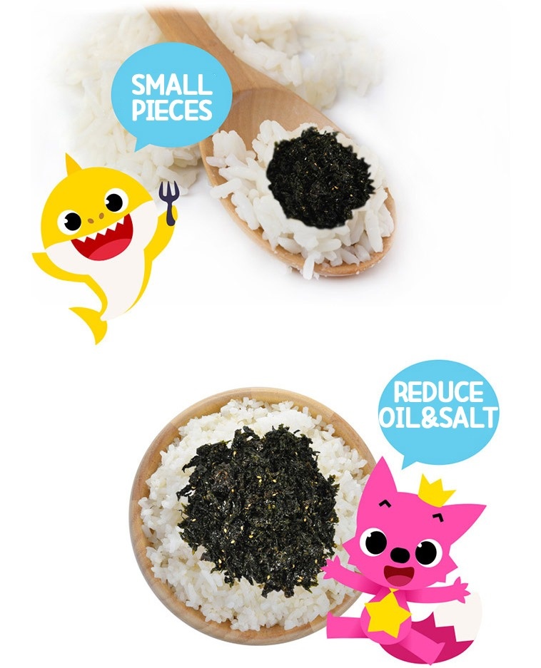 Rong biển cho bé Organic Pink Fong 40g (12M+)