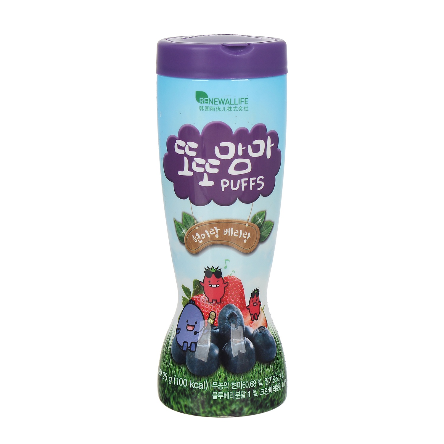 Bánh ăn dặm gạo lức vị trái cây hình 3