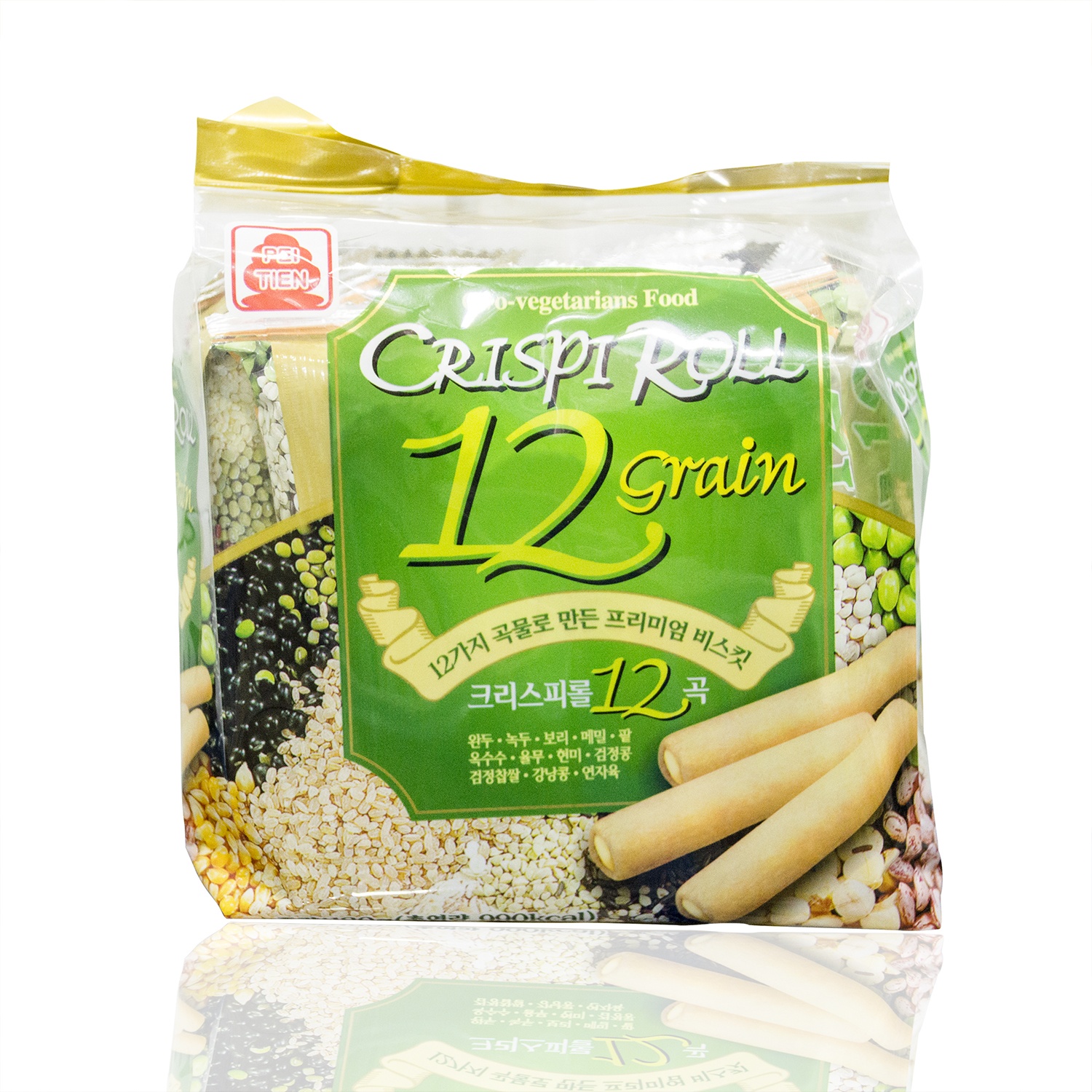 Bánh ngũ cốc dinh dưỡng Bánh cuốn giòn dinh dưỡng 12 loại ngũ cốc vị tự nhiên cho bé 9M+ hình 1