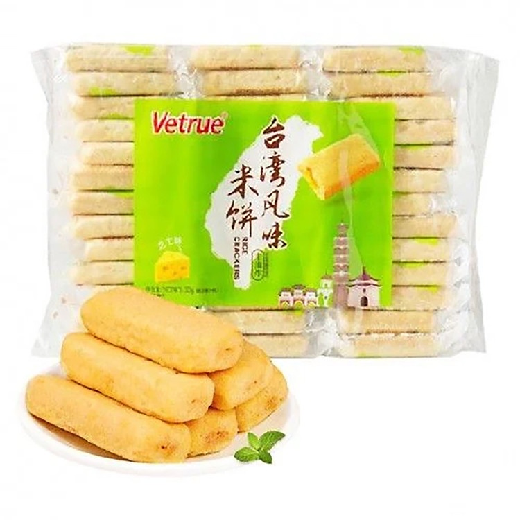 Bánh gạo Vetrue nhân phô mai 320g hình 1