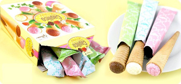 Bánh kem thập cẩm Glico hình 2