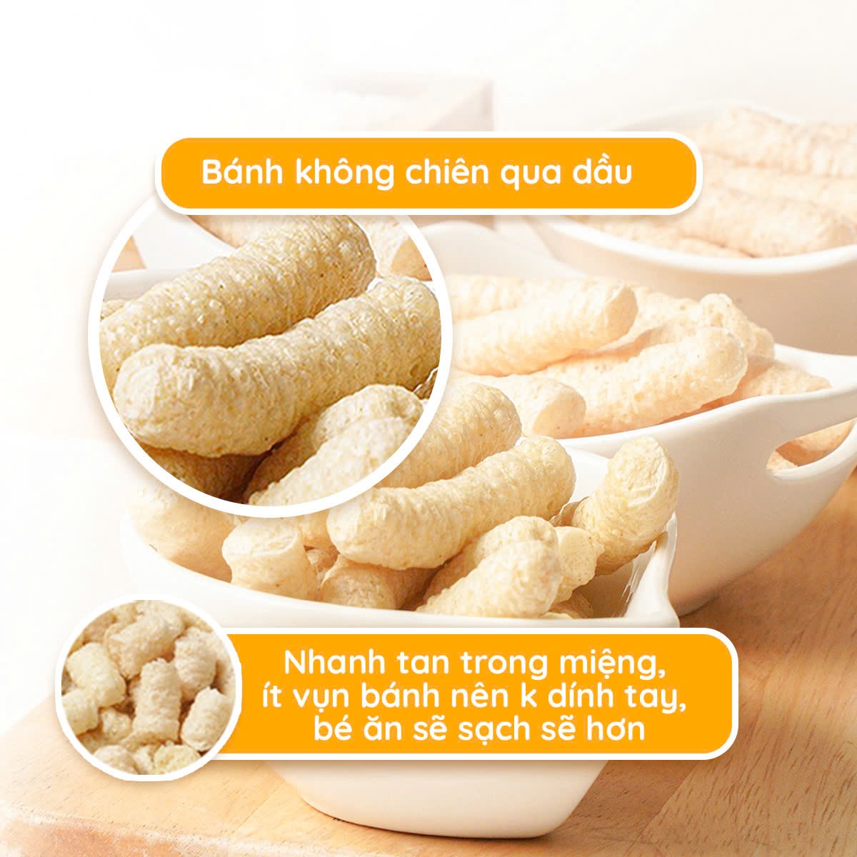 Ưu điểm nổi bật bánh gạo lứt Lusol hình que vị phomai, việt quất