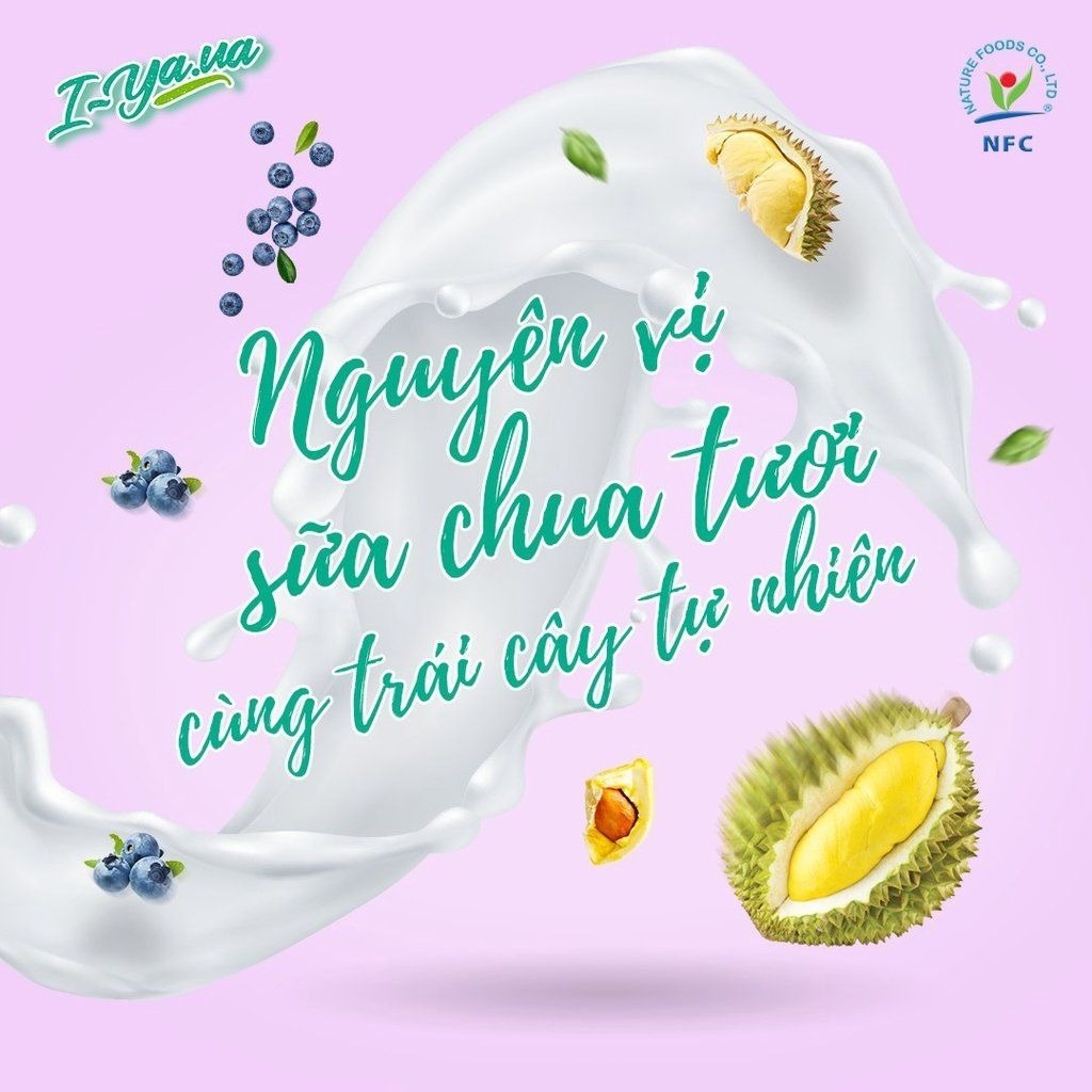 Sữa chua ngũ sắc sấy thăng hoa I.Yaua 25g hình 5