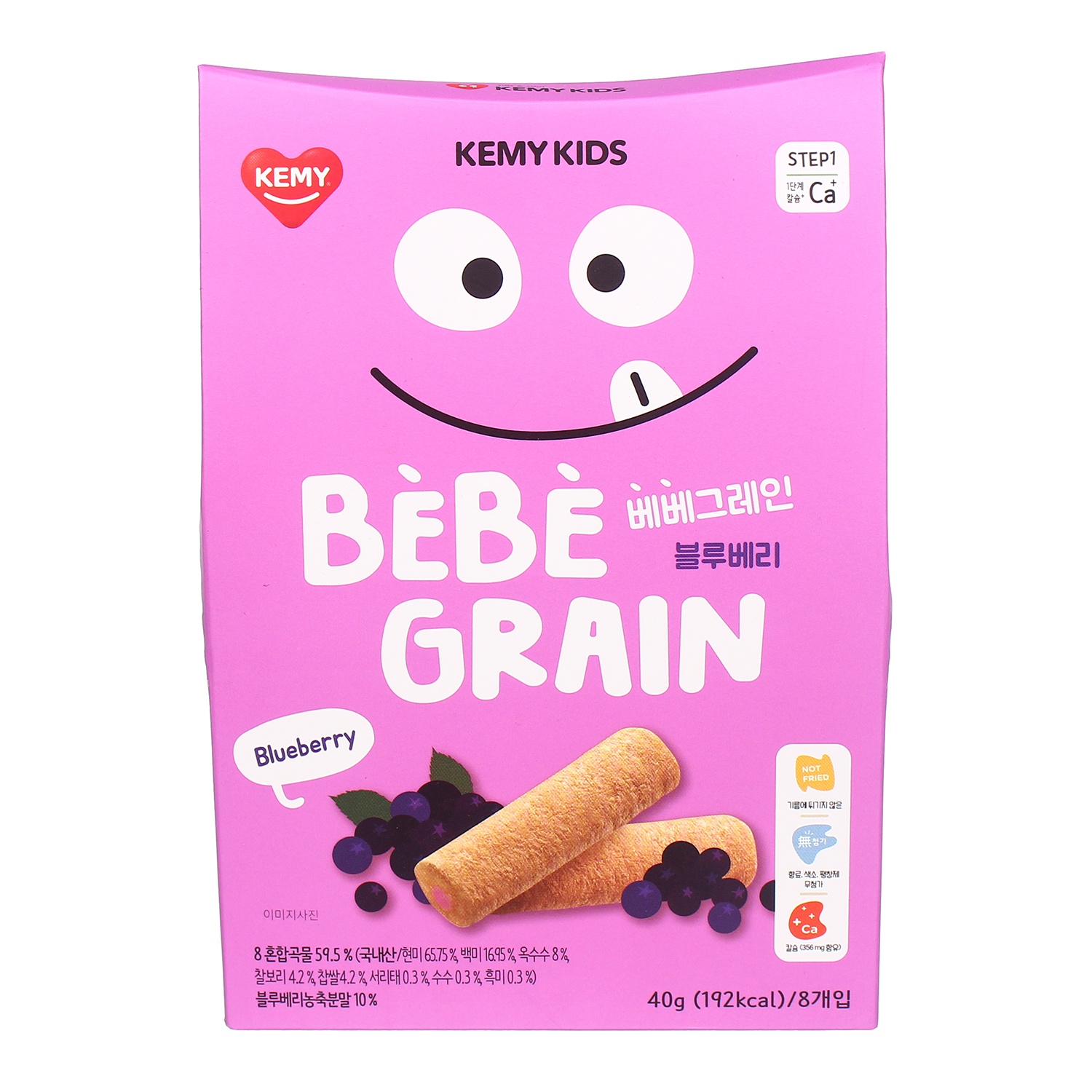 Bánh ngũ cốc Kemy Kids vị Việt Quất dành cho bé trên 8 tháng hình 1