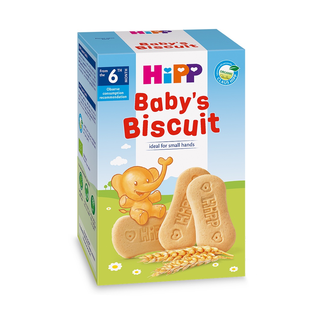 Bánh quy HiPP Biscuits dạng thanh 150g cho bé 6M+ hình 1