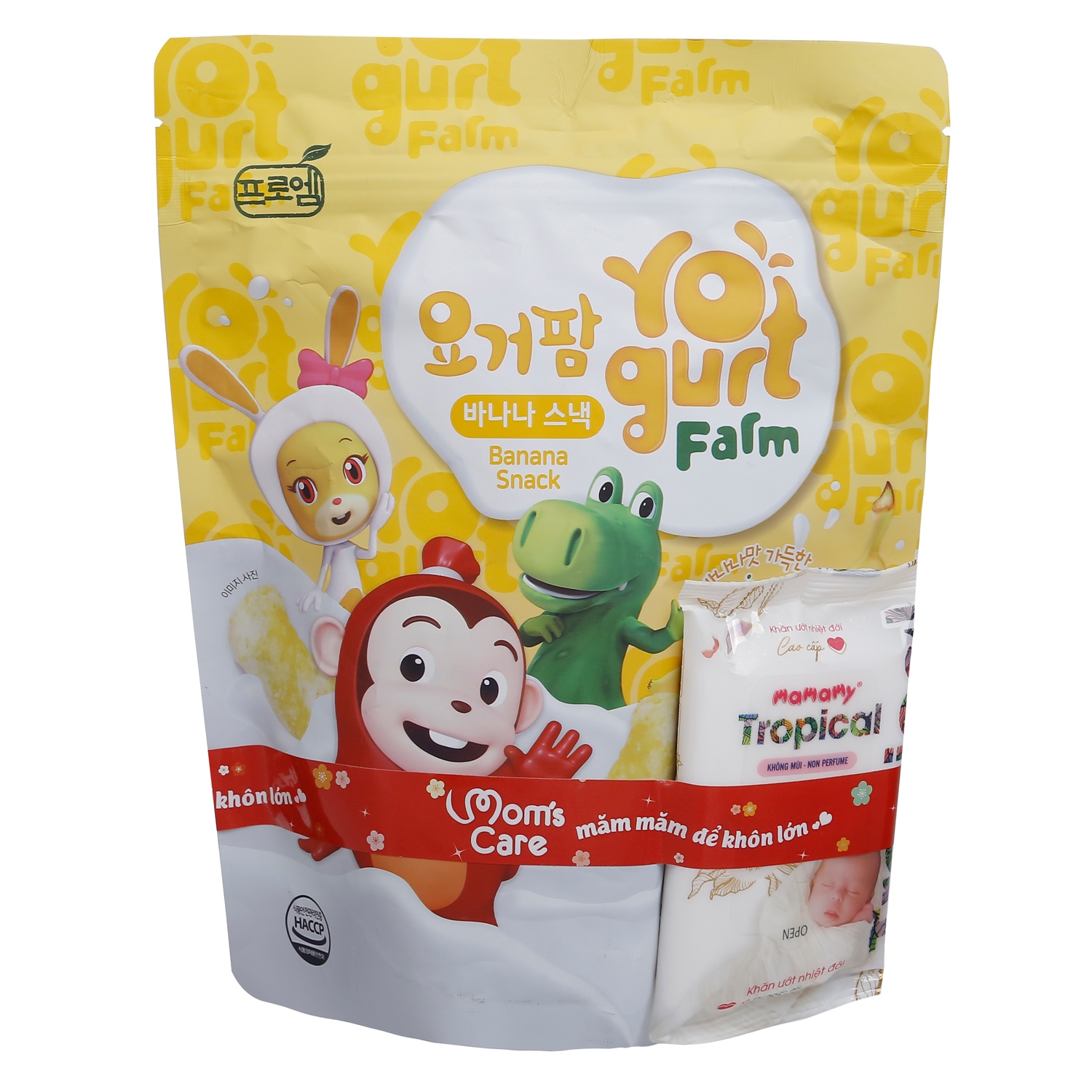 Bánh sữa chua Yogurt Farm cho bé 8m+ (vị chuối)