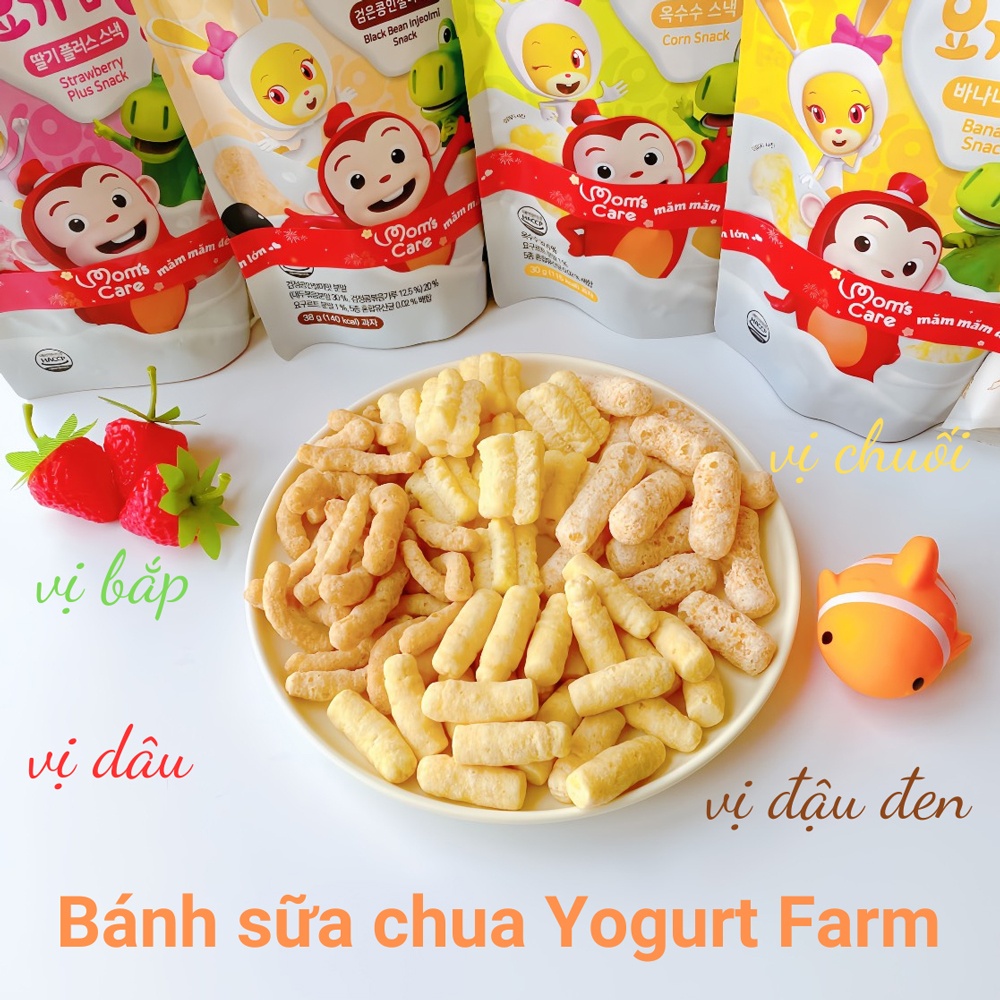 Bánh sữa chua Yogurt Farm vị dâu 8m+