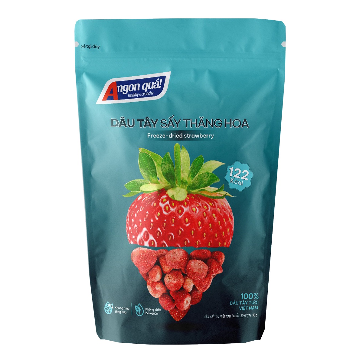 Dâu tây sấy thăng hoa 30g hình 1