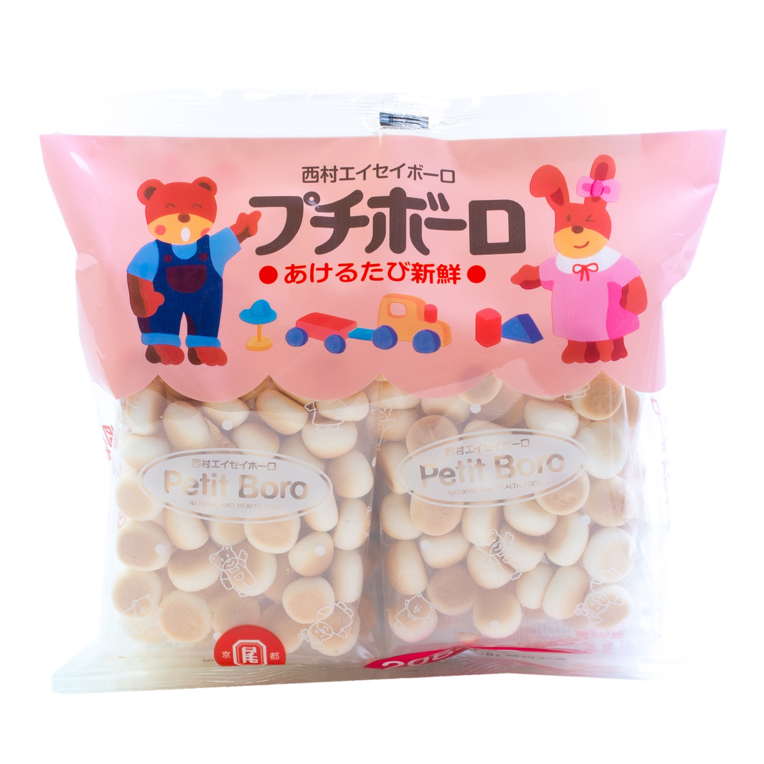 Gói bánh viên Petit Boro 15g x 6 gói hình 1