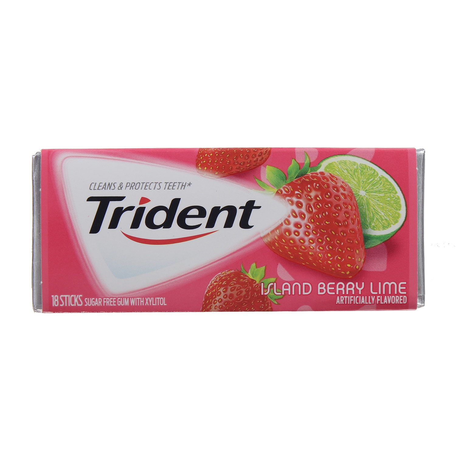 Kẹo cao su Trident hương dâu và chanh hình 1