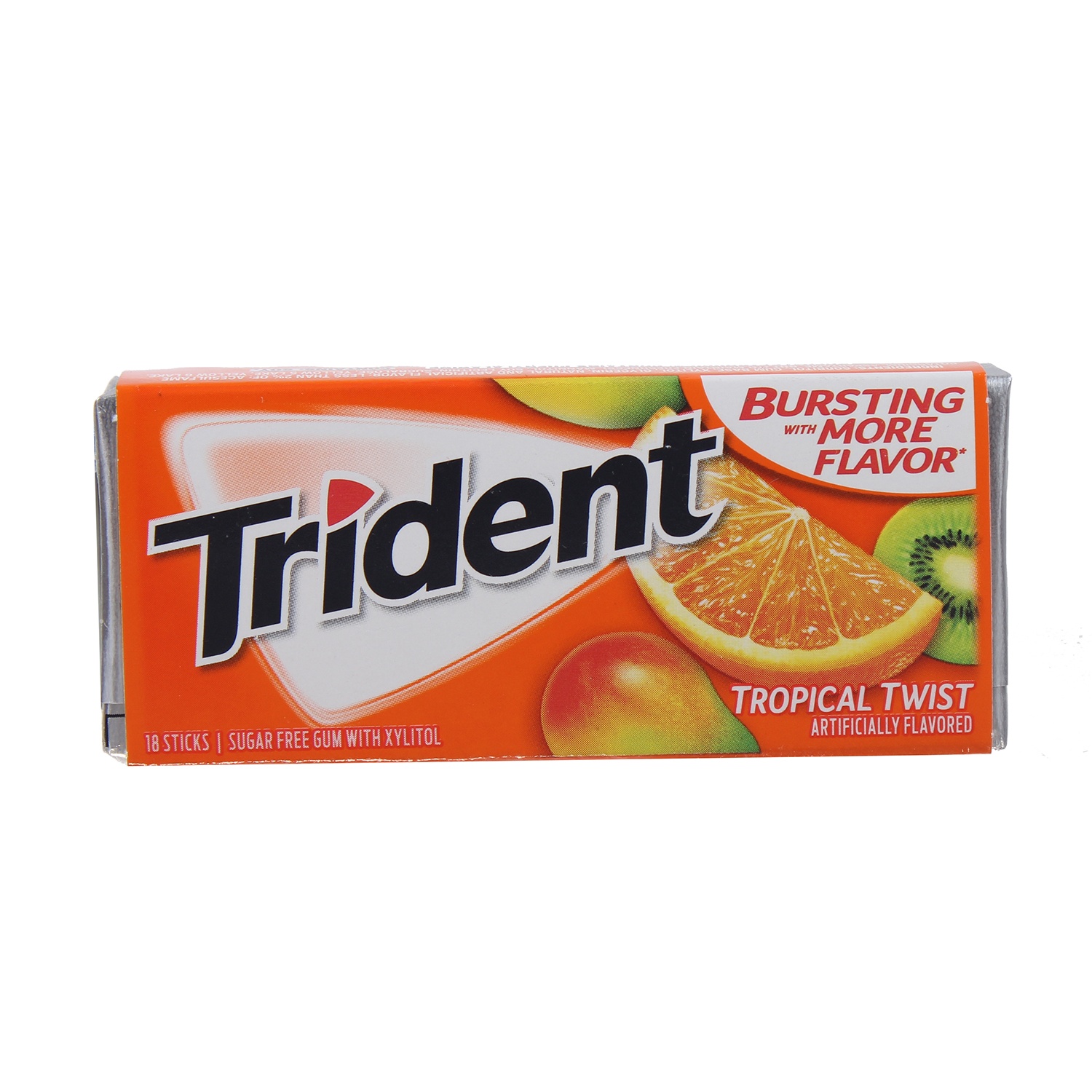 Kẹo cao su Trident sugarless Original - Hương trái cây hình 1