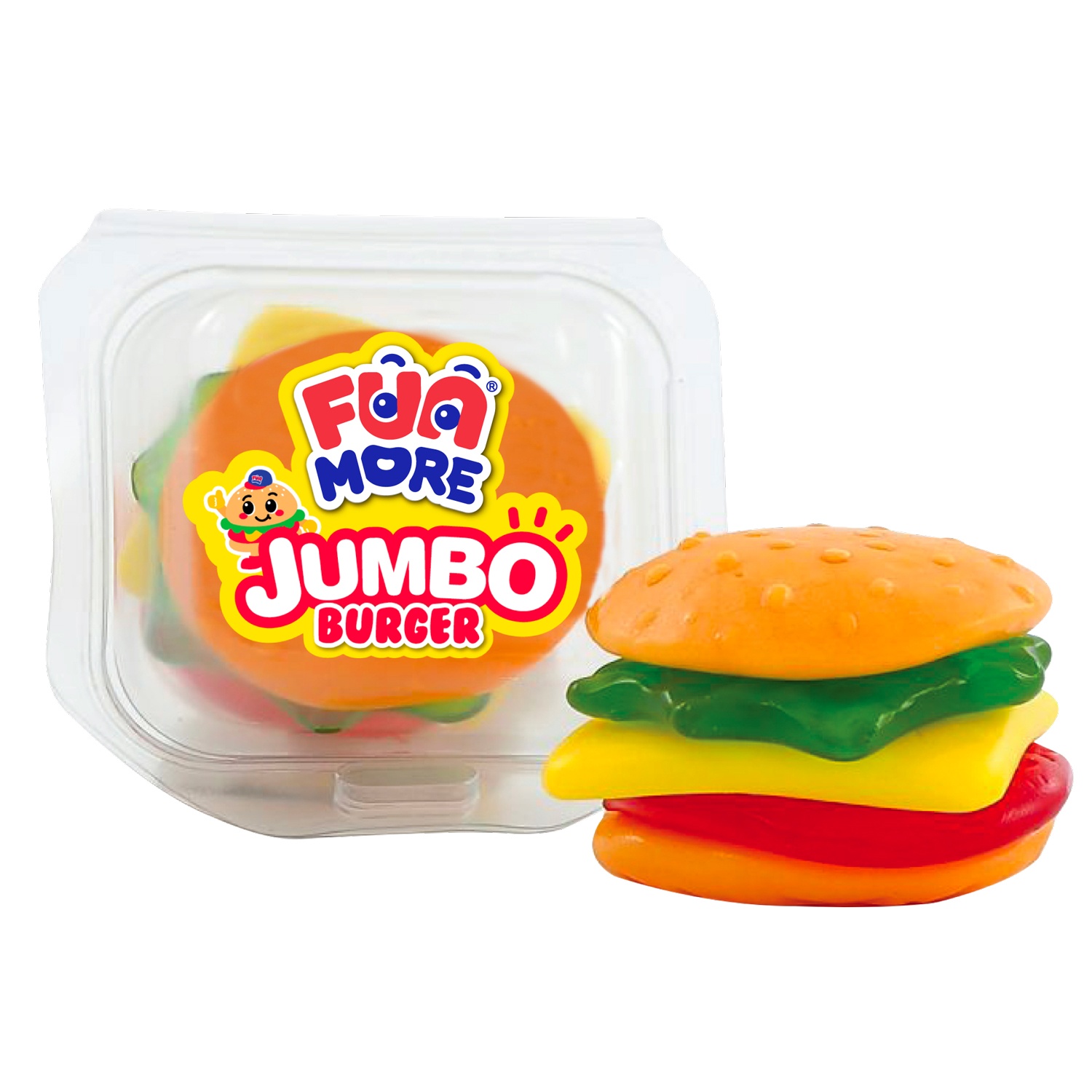 Kẹo dẻo Burger khổng lồ Funmore 50g hình 1