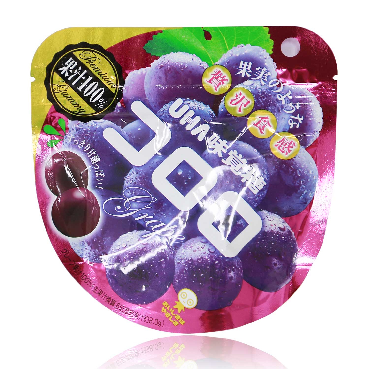 Kẹo dẻo Uha Kororo vị nho 48g hình 1