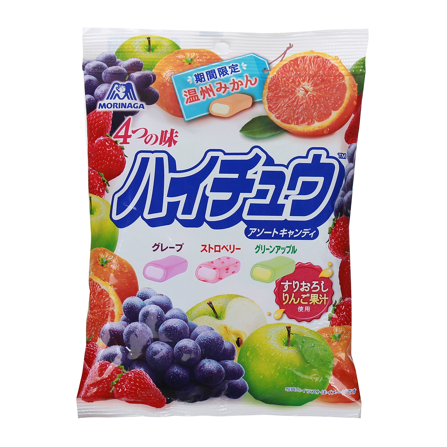 Kẹo hoa quả Nhật Morinaga 94g hình 1