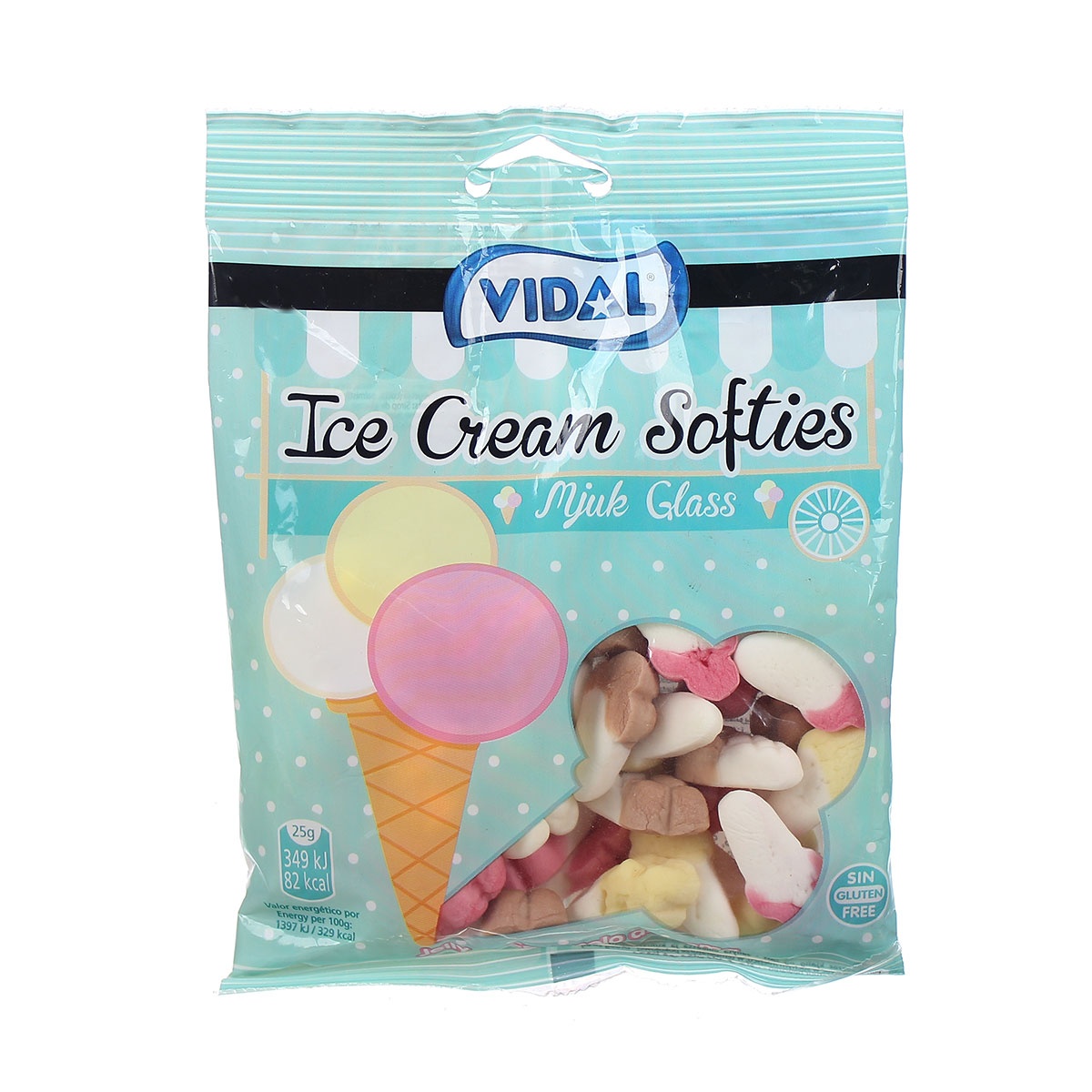 Kẹo kẻo hình cây kem Vidal 100g hình 1