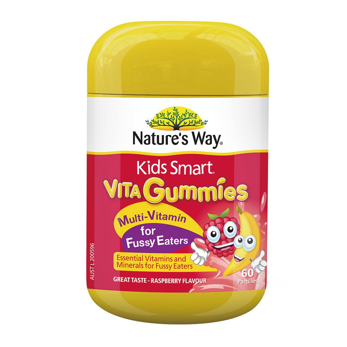 Kẹo Nature’s Way bổ sung Vitamin tổng hợp 60v cho bé 2Y+ hình 1