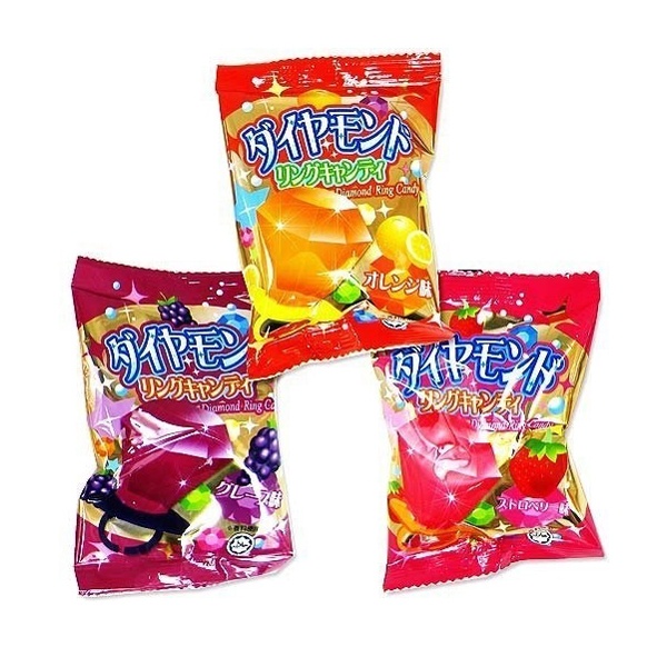 Kẹo nhẫn kim cương Diamond Ring Candy vị hoa quả