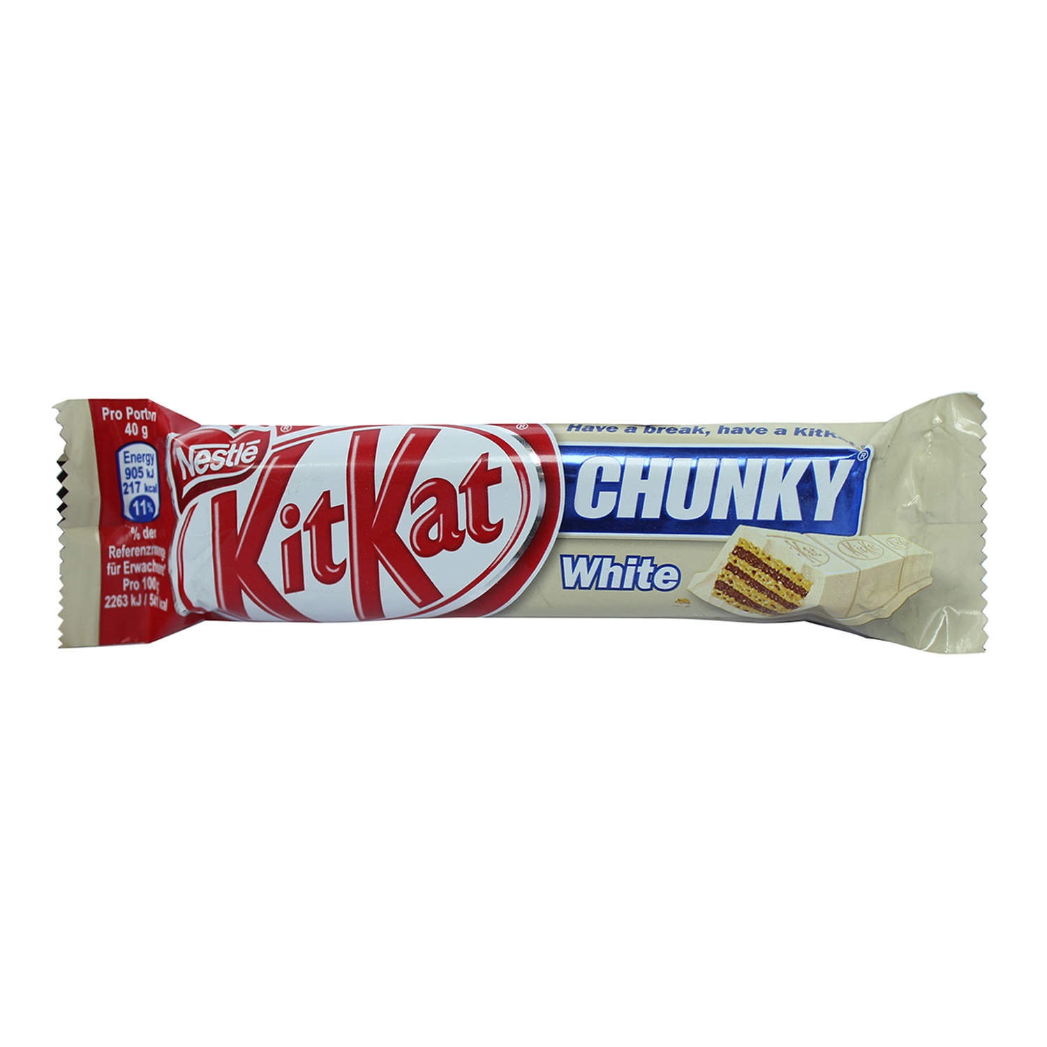 Kẹo sô cô la nhân sữa Kitkat Chunky White hình 1