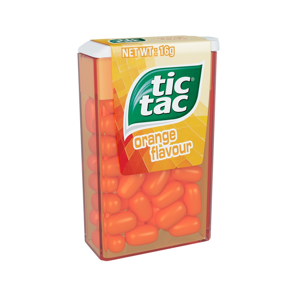 Kẹo Tic Tac vị cam 16g hình 1