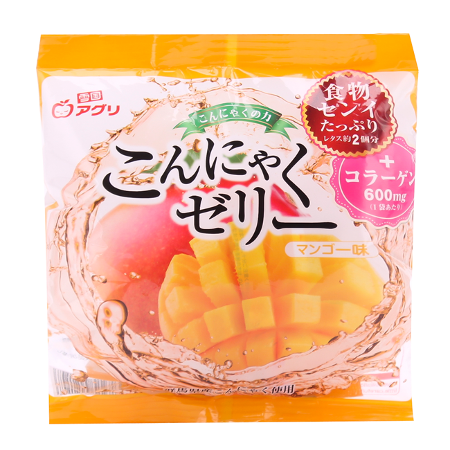 Thạch trái cây Konjak Jelly vị xoài 108g hình 1