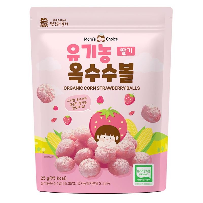 Bánh ăn dặm Mom's choice vị dâu