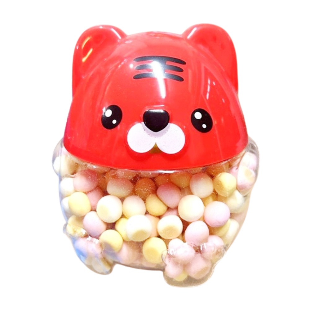 Bánh bi trứng hình hổ 100gr mix màu dành cho bé 12 tháng hình 1