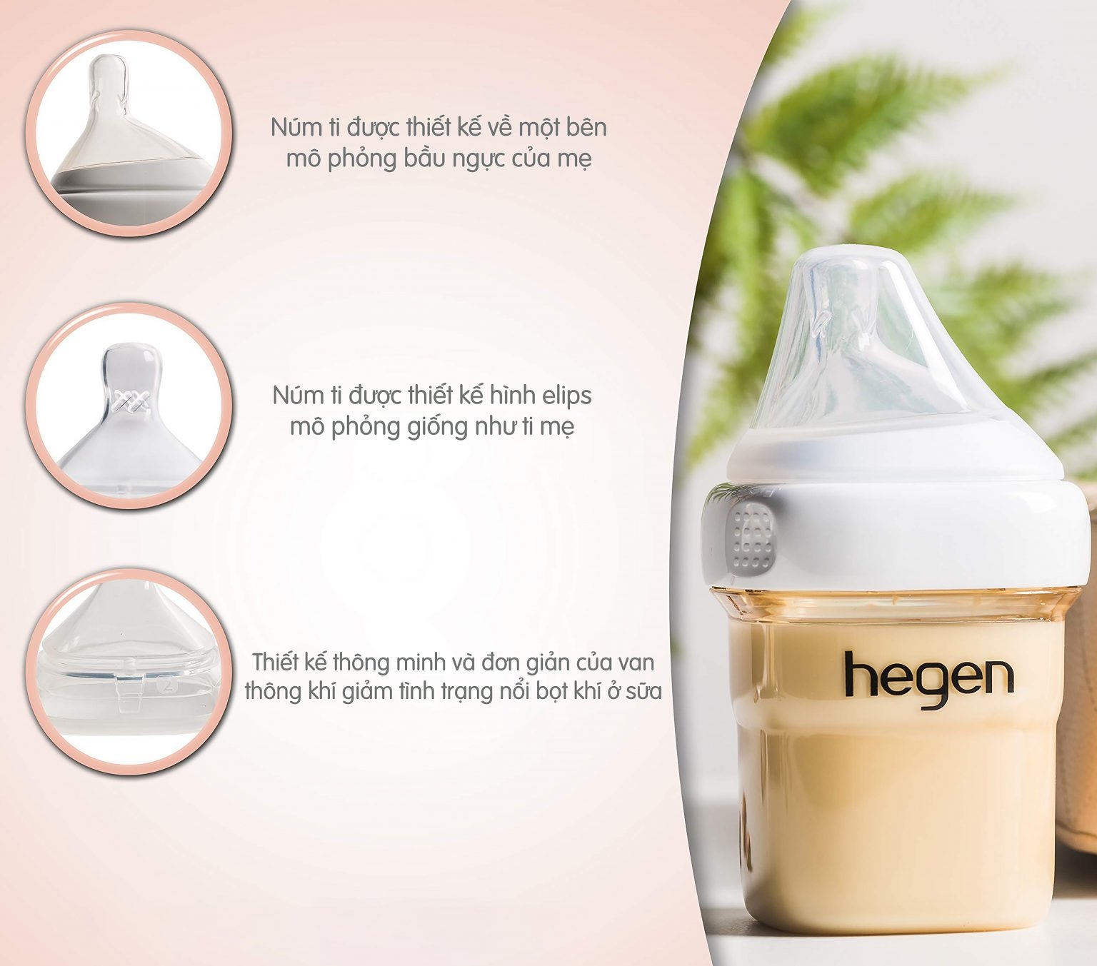 Bình sữa Hegen 330ml PPSU