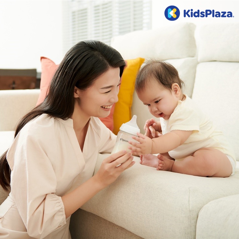 Bình sữa Pigeon Softouch T-Ester Plus 200ml  hình 4