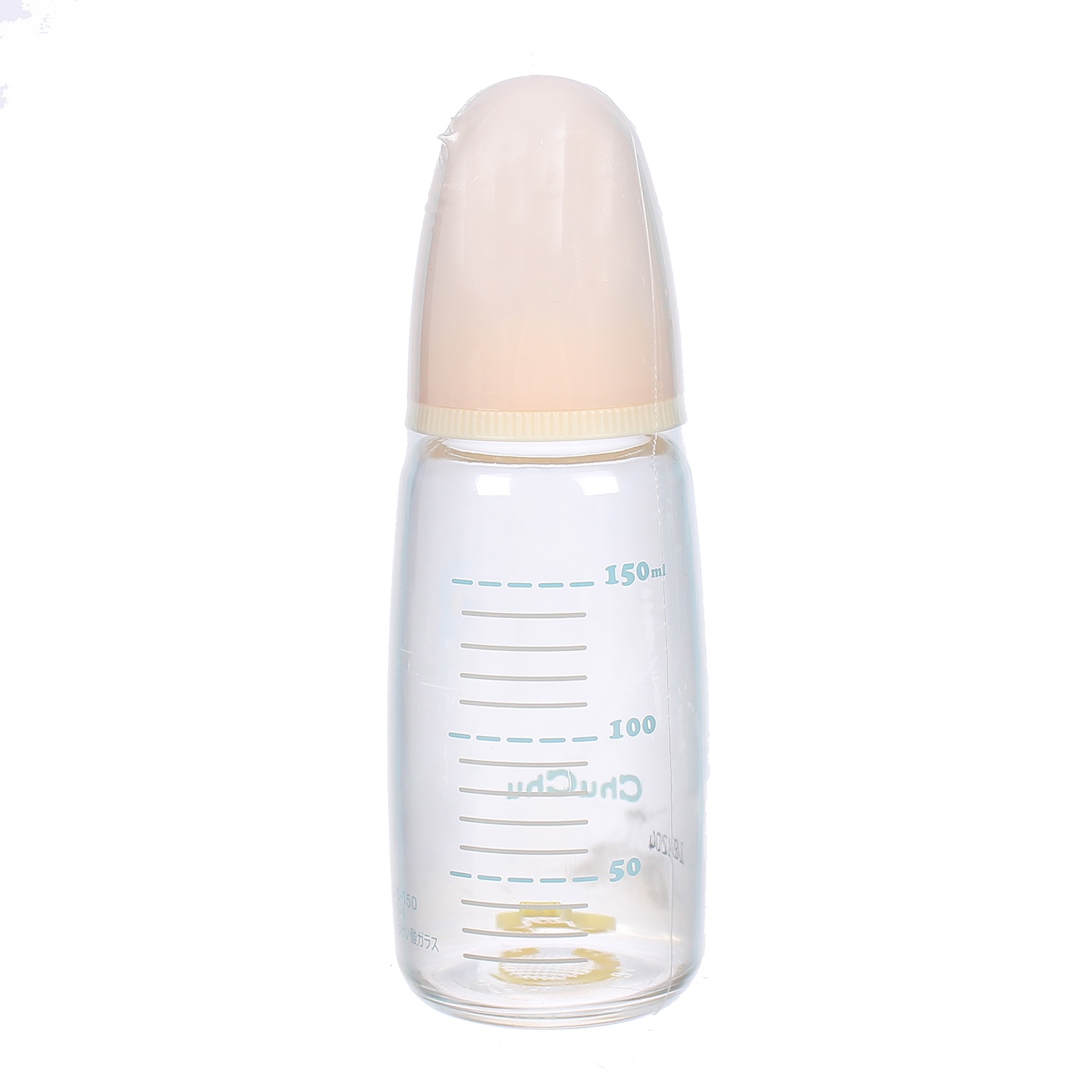 Bình sữa thủy tinh Chuchu 150ml có núm silicone số 1 Nhật Bản hình 2