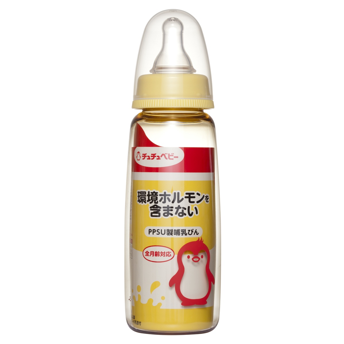 Bình sữa Chuchu cổ hẹp 240ml (màu vàng) hình 1
