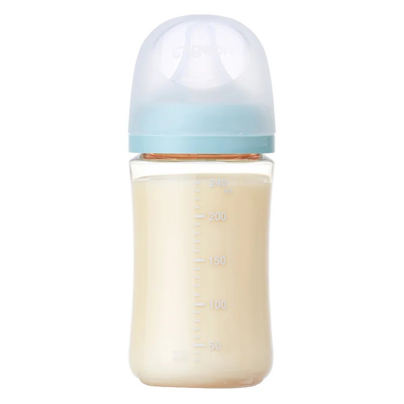 Bình sữa Pigeon PPSU Plus WN3 Nhật Bản in hình 240ml hình 2