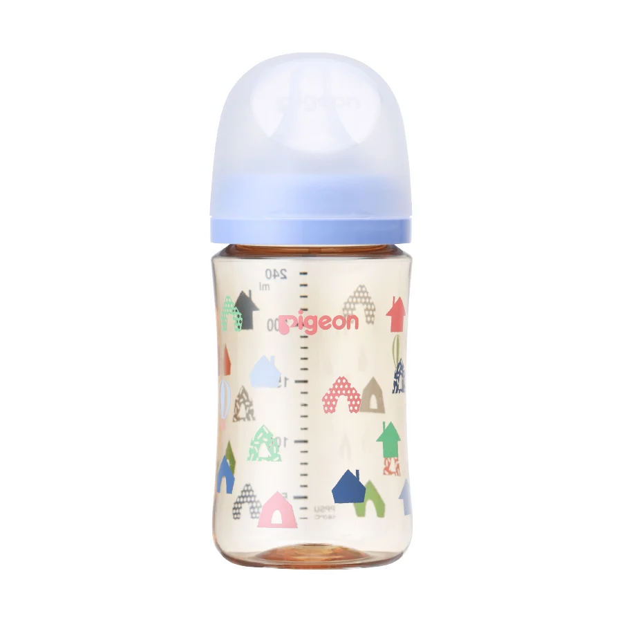 Bình sữa Pigeon PPSU Plus WN3 Nhật Bản in hình 240ml hình 7