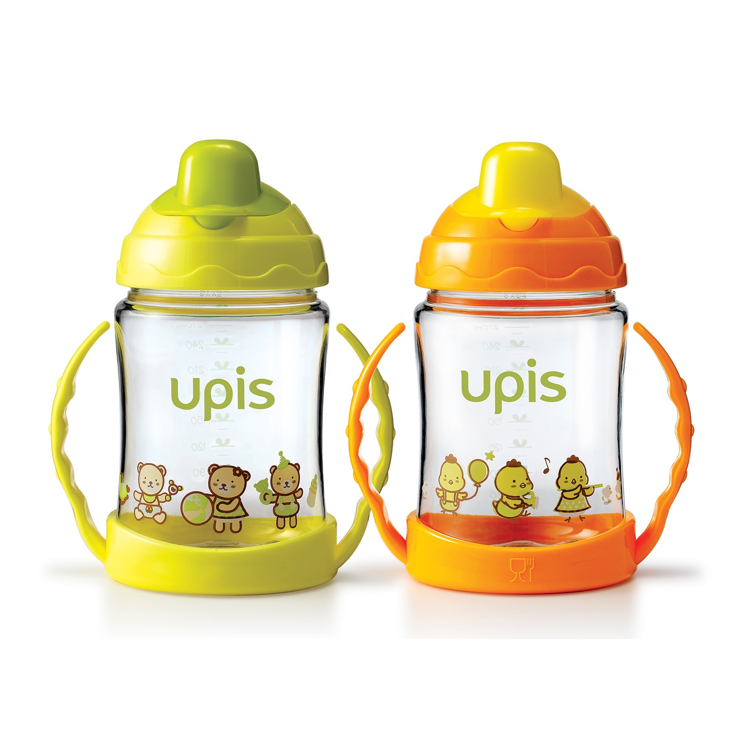 Bình tập uống UPIS 280ml Hàn Quốc (Giai đoạn 1)  hình 1