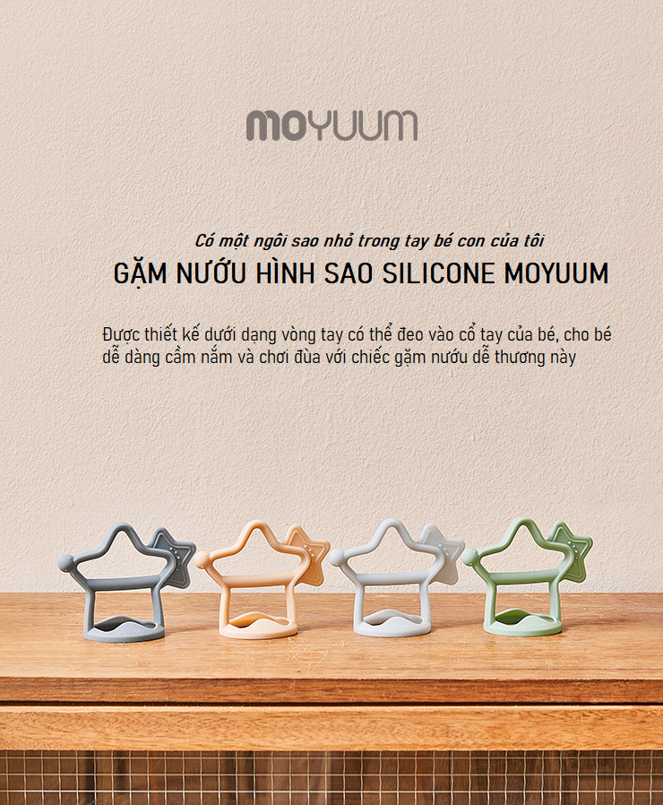 Gặm nướu Moyuum hình sao (Be) hình 2