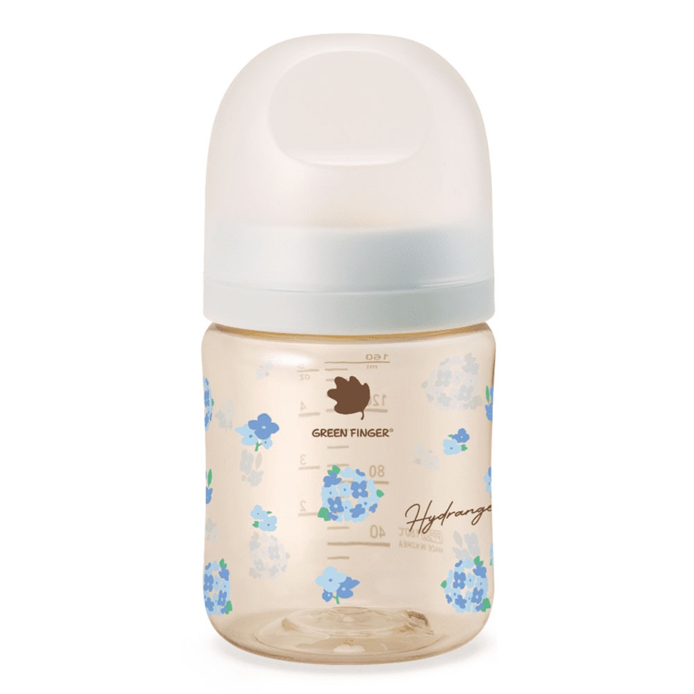 Bình sữa Green Finger Bebegrow PPSU 160ml (Họa tiết ngẫu nhiên)