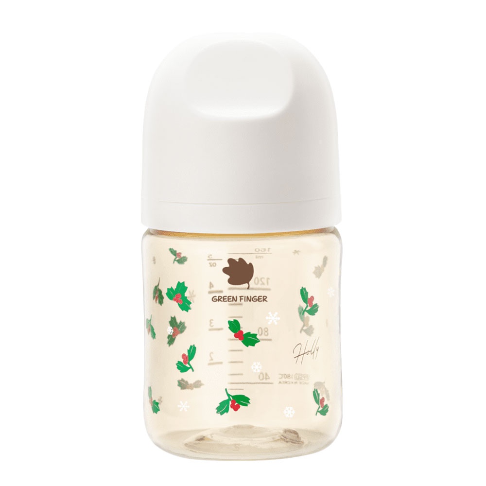 Bình sữa Green Finger Bebegrow PPSU 160ml (Họa tiết ngẫu nhiên)
