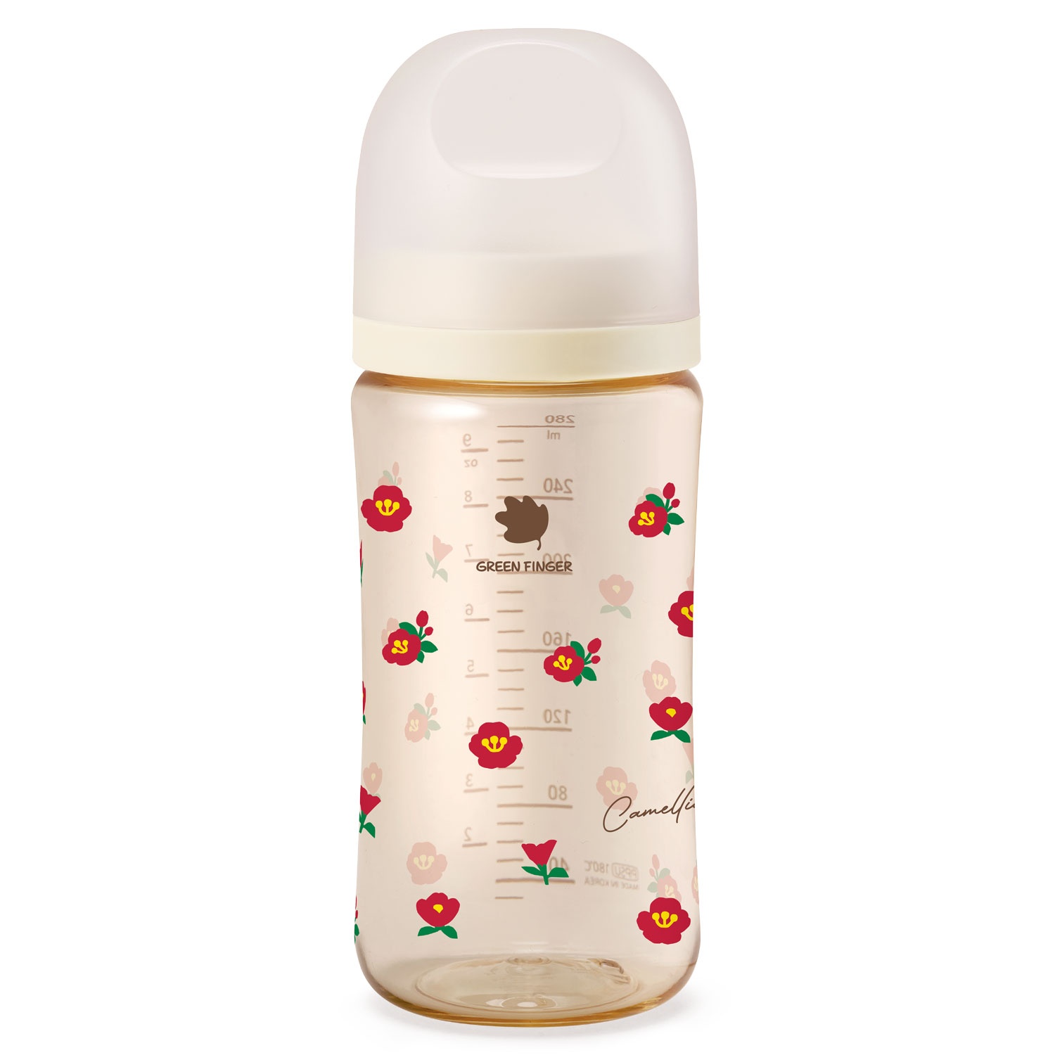 Bình sữa Green Finger Bebegrow PPSU 280ml (Họa tiết ngẫu nhiên) hình 4