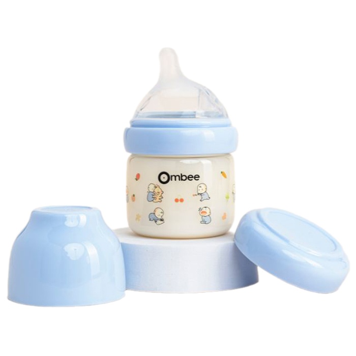 Bình sữa Ombee PPSU Princes Xanh 270ml hình 2