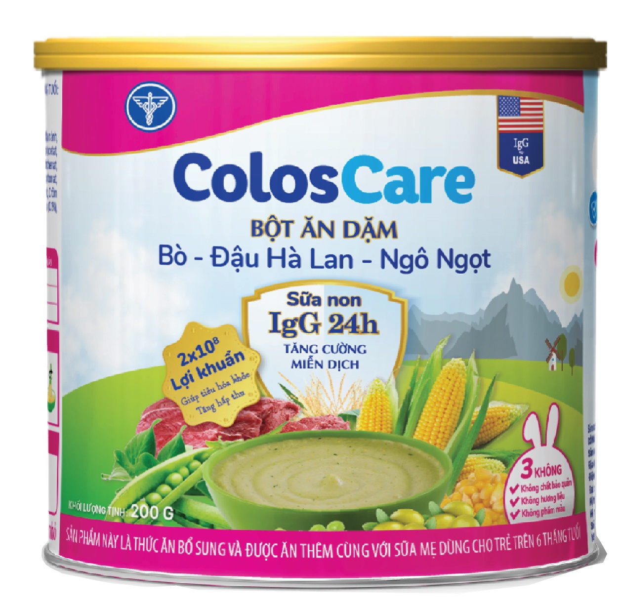 Bột ăn dặm dinh dươngc cho bé