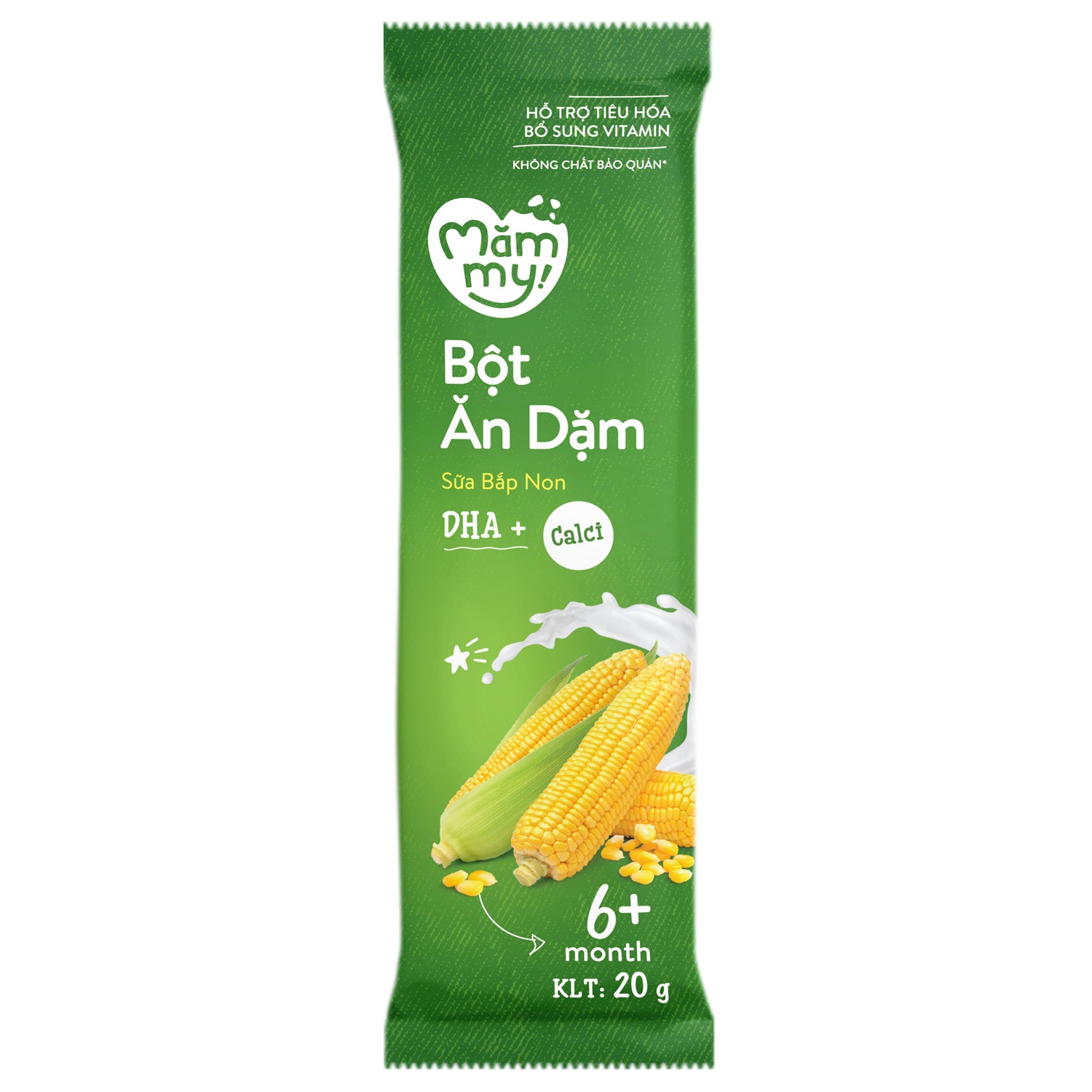 Bột ăn dặm Mămmy sữa, bắp non 140g hình 3