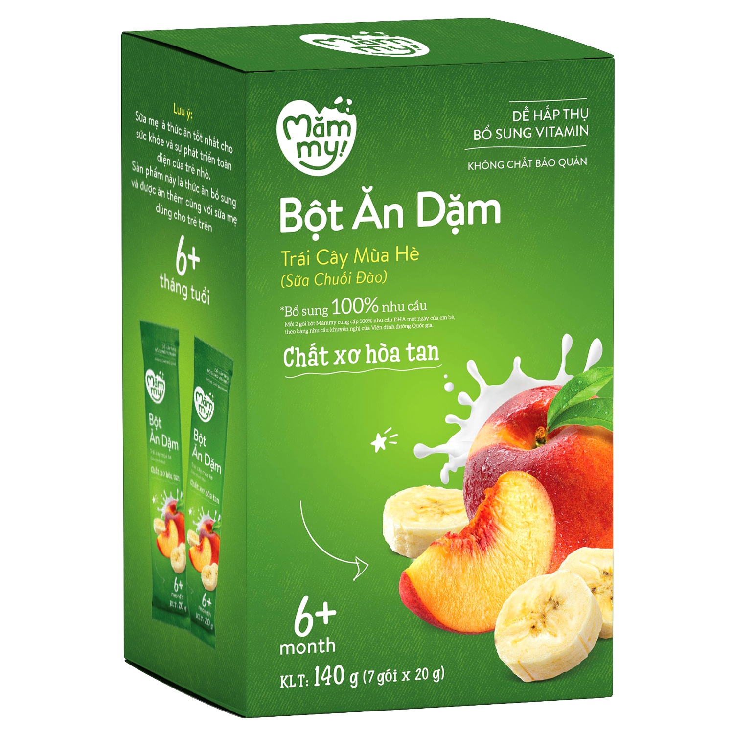 Đặc điểm nổi bật của bột ăn dặm Mămmy 140g