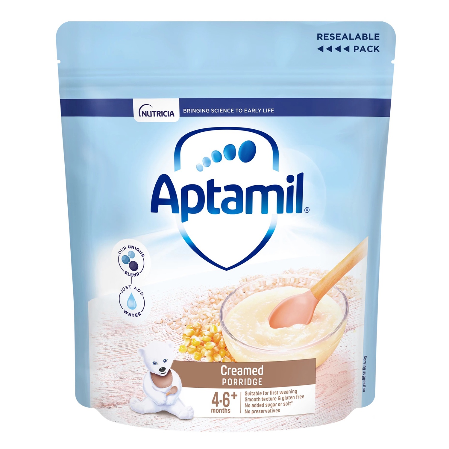Bột ăn dặm Aptamil vị ngô 125g hình 1