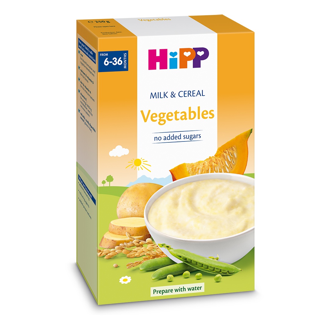 Bột ăn dặm HiPP rau củ tổng hợp AC3321 Bột ăn dặm HiPP rau củ tổng hợp 250g