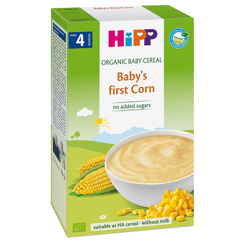 Bột ăn dặm HiPP ngũ cốc bắp non cho bé từ 4 tháng hình 1