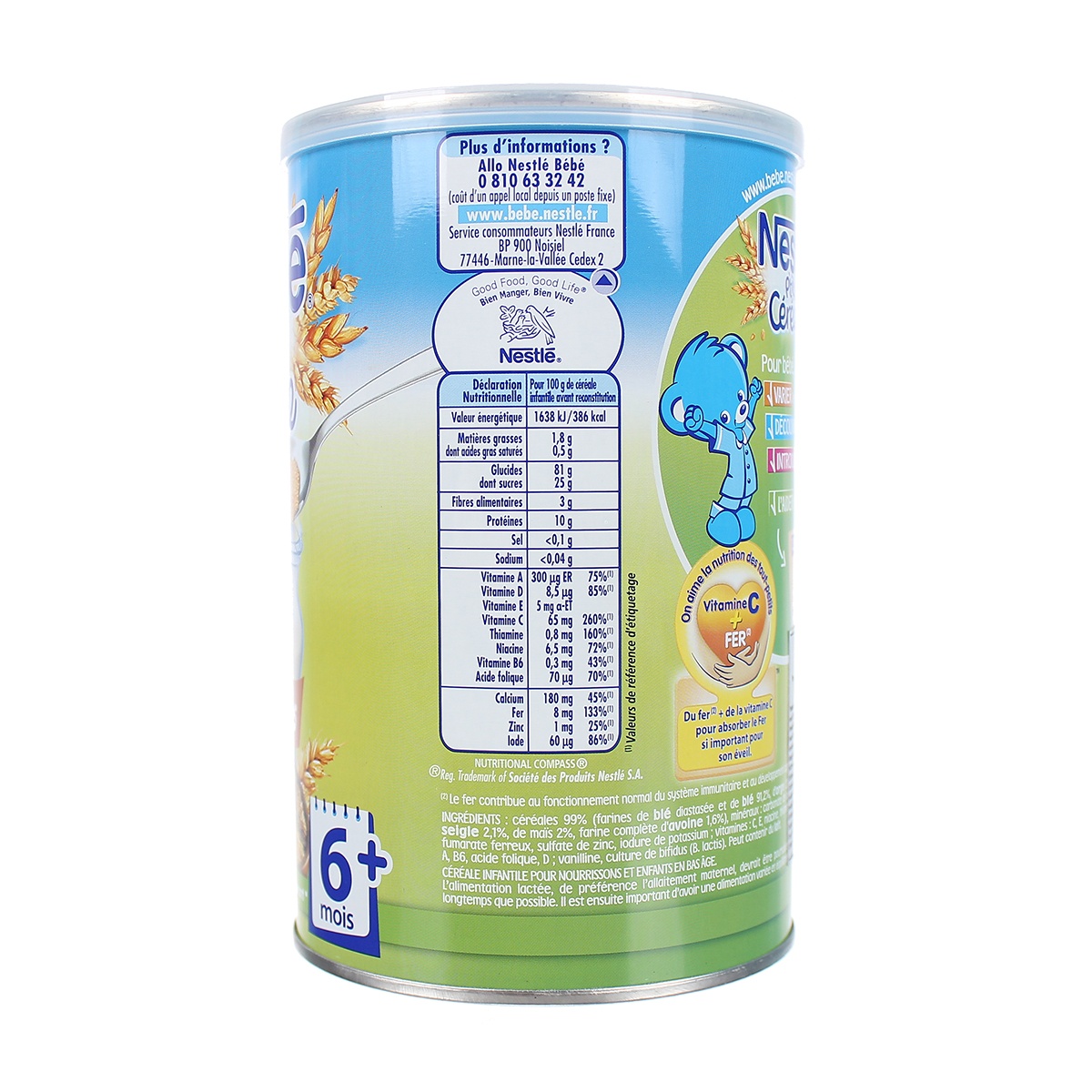 Bột pha sữa 5 vị ngũ cốc Nestle 400g hình 2