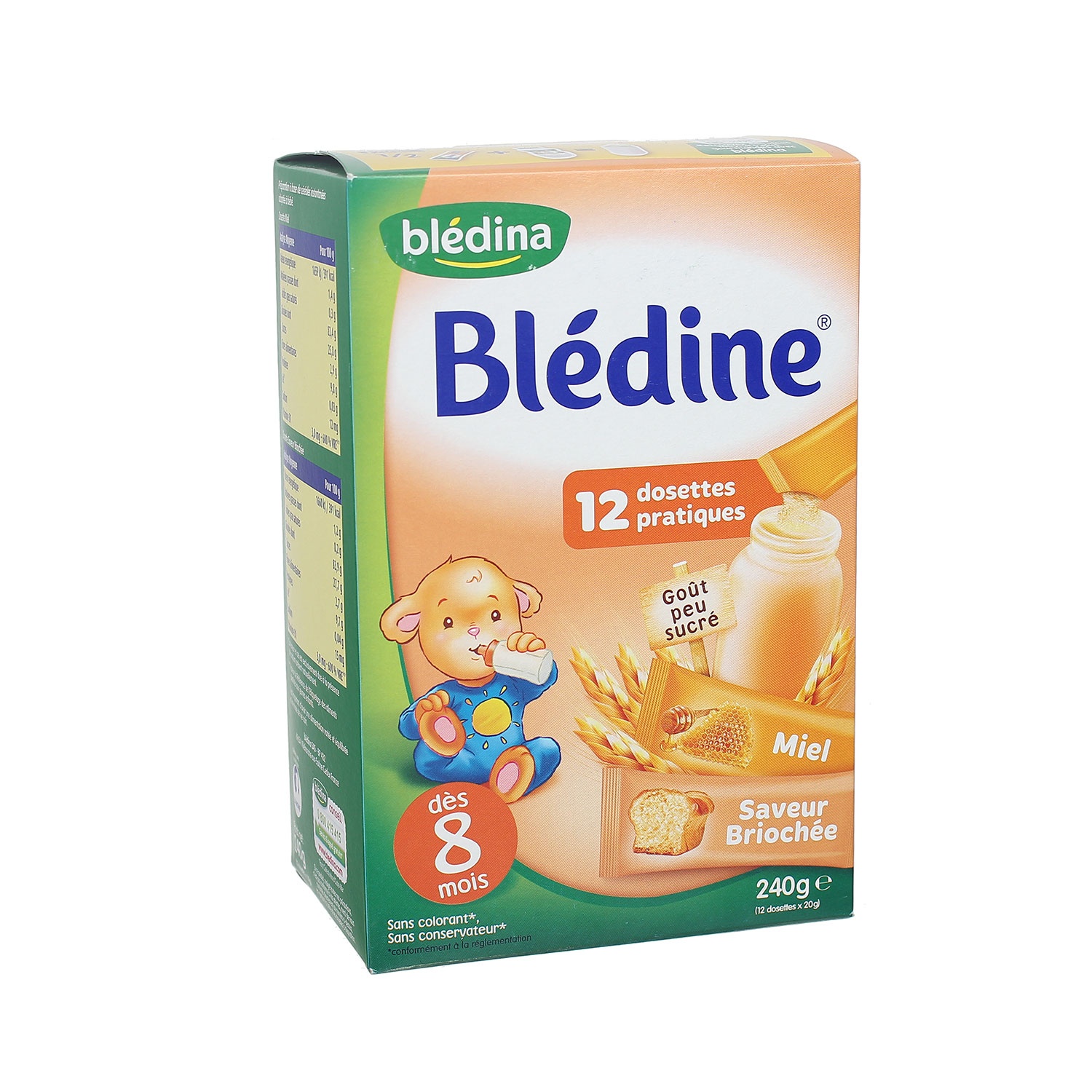 Bột pha sữa Bledina 240g hình 1