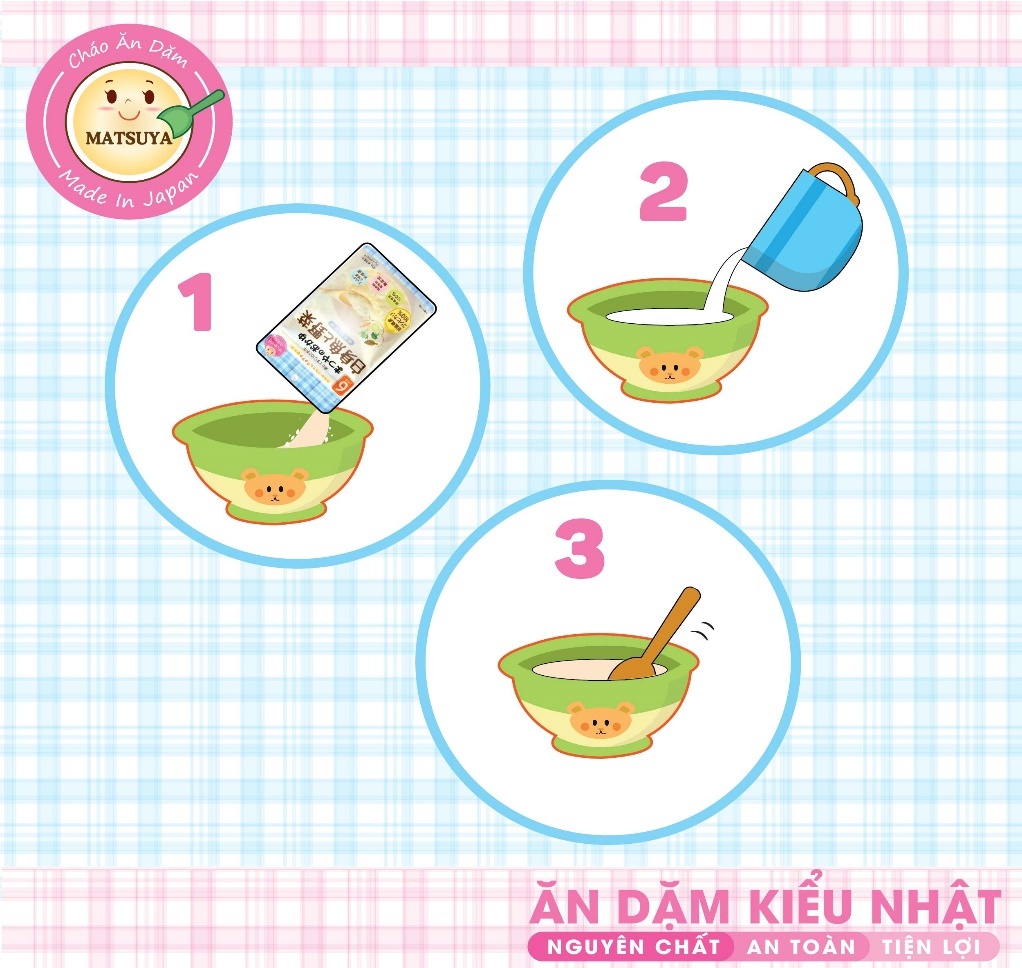 Cháo ăn dặm Matsuya - thịt trắng và rau (vị sò điệp) 30g 6m+ hình 2