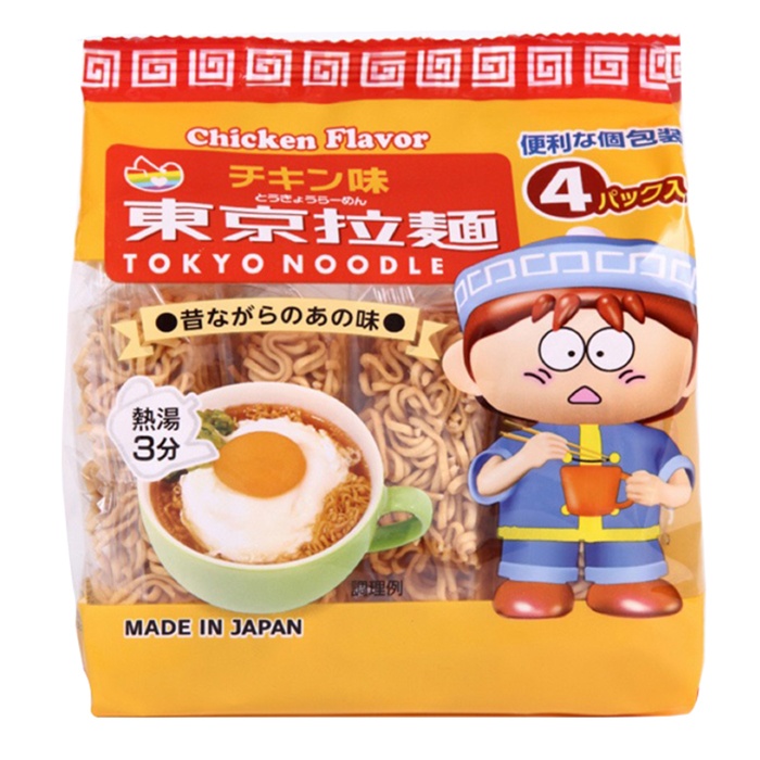 Mỳ Tokyo Ramen vị gà 120g của Nhật cho bé trên 1 tuổi hình 1