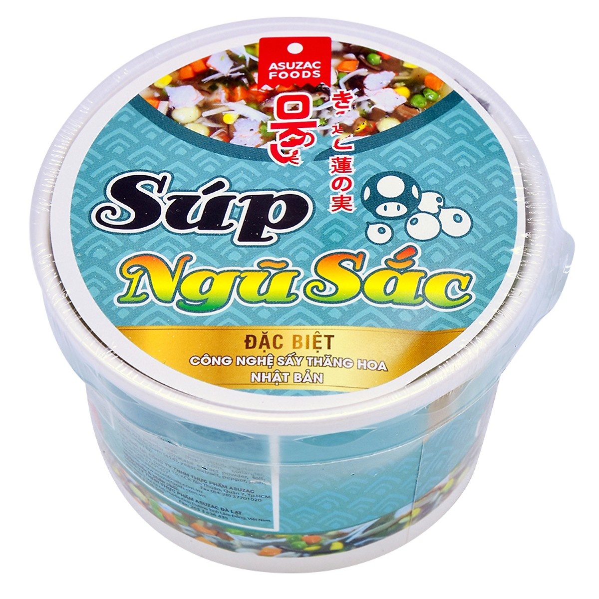 Súp Ngũ Sắc Asuzac 8g hình 1